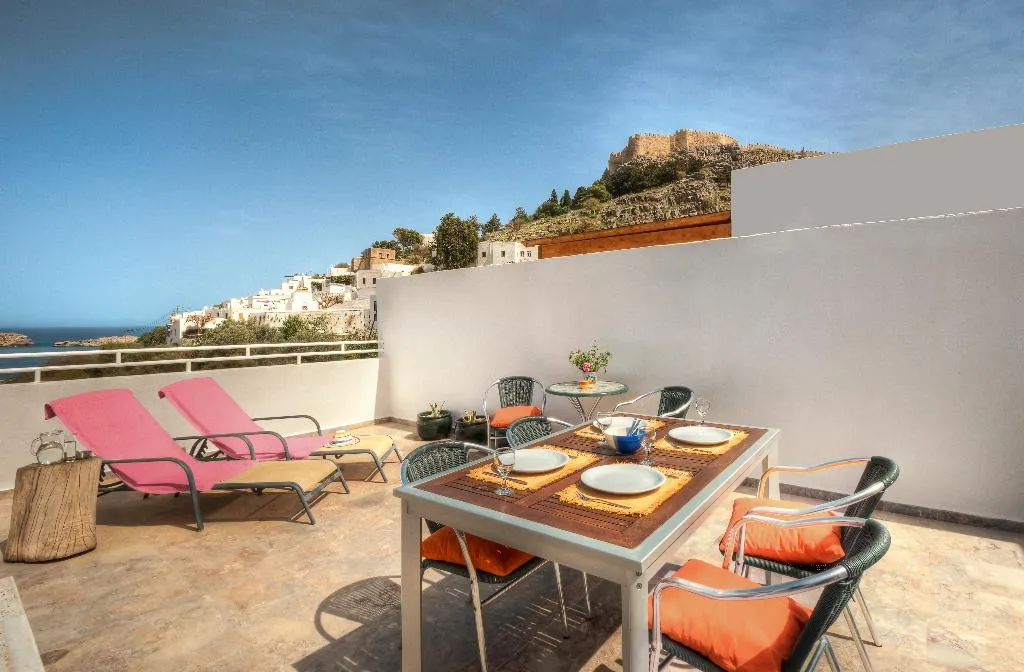 VILLA SEA VIEW Room, Thea Villas, Rhodes