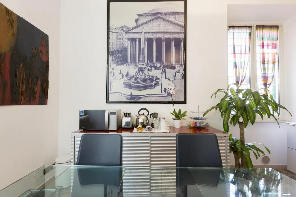 Restaurant, B&B New Liberty in Rome, Naples