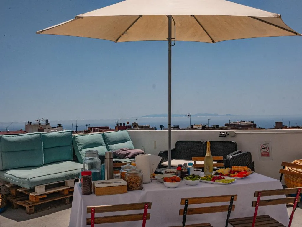 Terrace, Aguere Nest Hostel, Tenerife