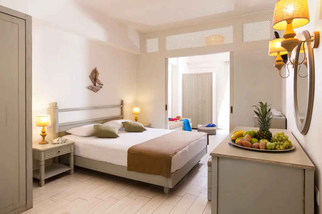 FAMILY ROOM SEA VIEW Room, Almyrida Beach Hotel, Crete