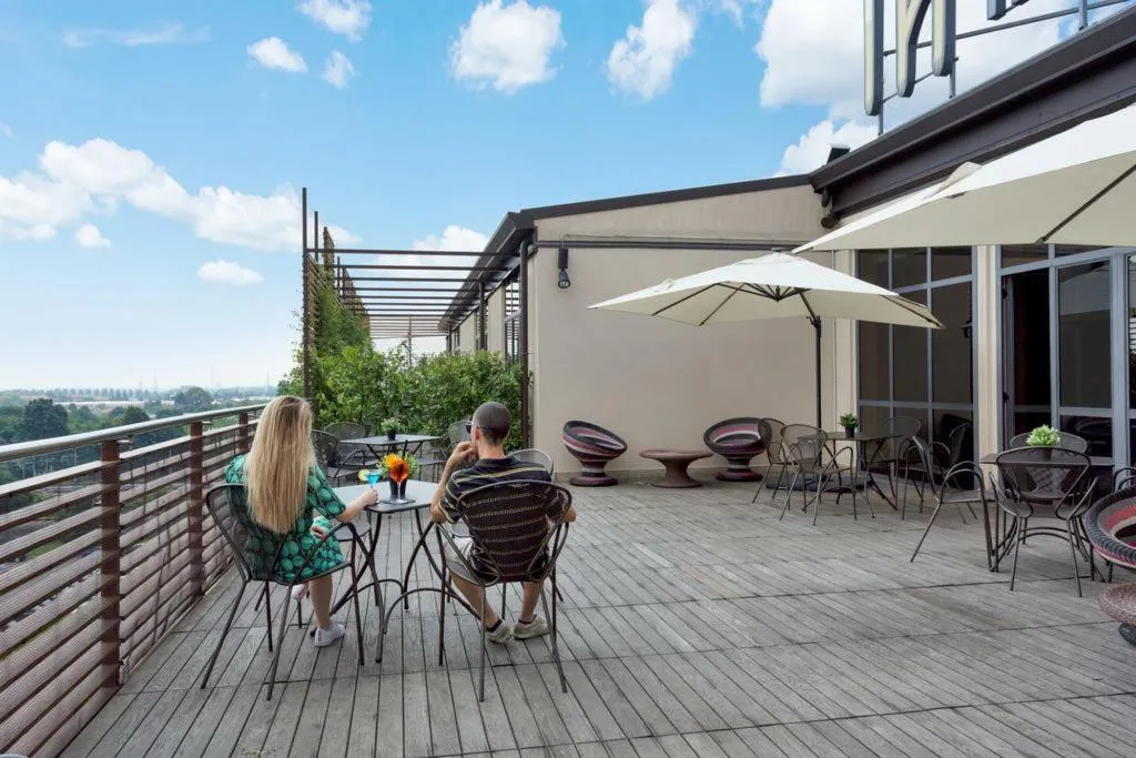 Terrace, Italiana Hotels Milan Rho Fair, Milan
