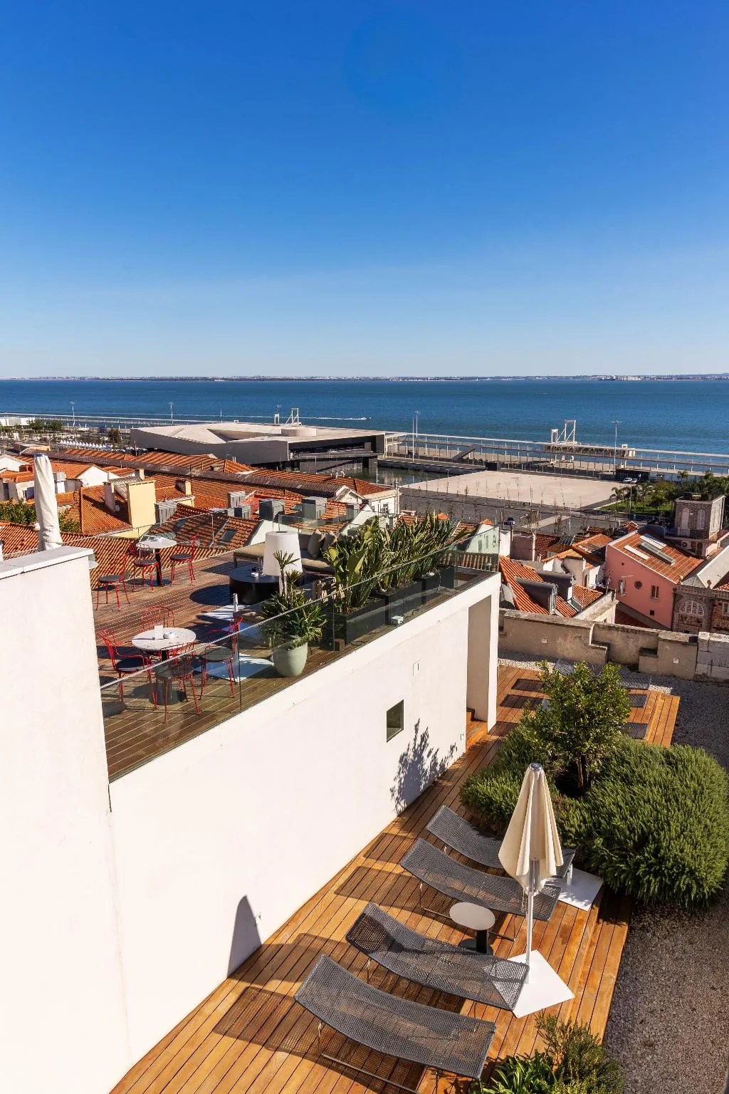 Terrace, Memmo Alfama, Lisbon
