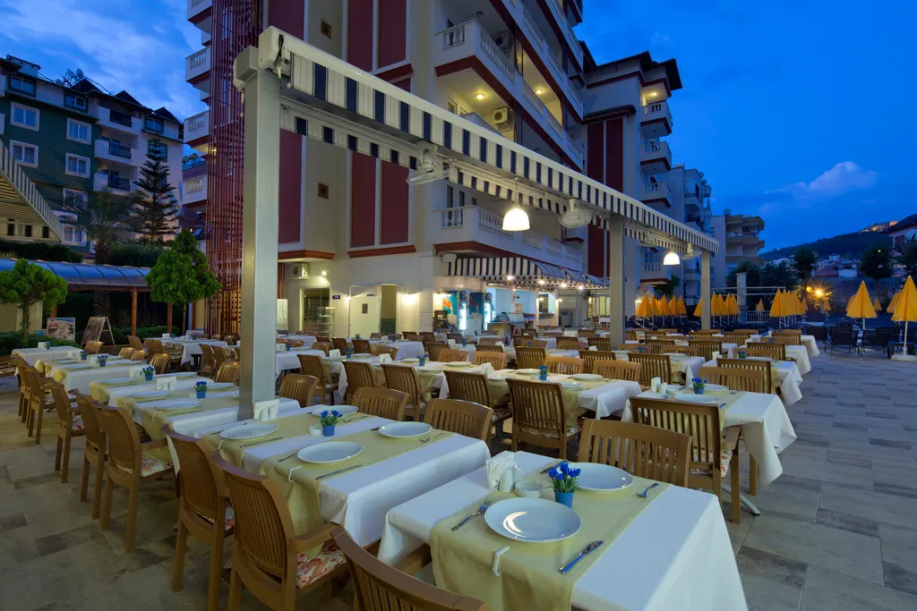 Restaurant, Villa Sun Flower Hotel, Antalya