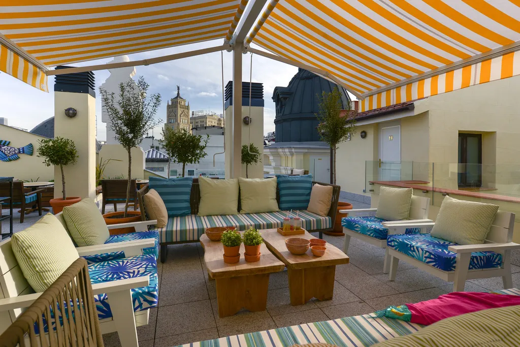 Terrace, Vincci The Mint, Madrid
