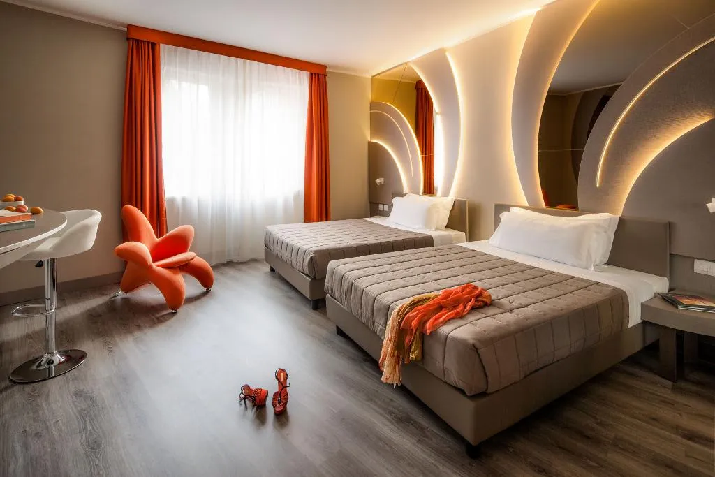 QUADRUPLE SUPERIOR Room, Hotel Da Vinci Milano, Milan