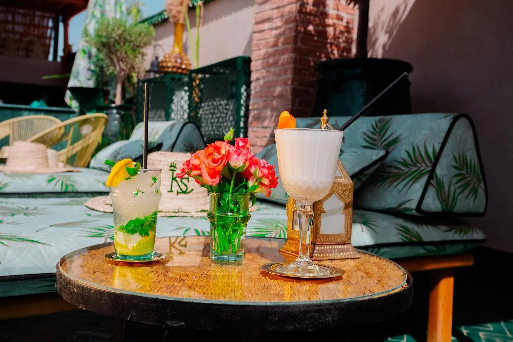 Terrace, Riad Ksar Al Amal, Marrakech