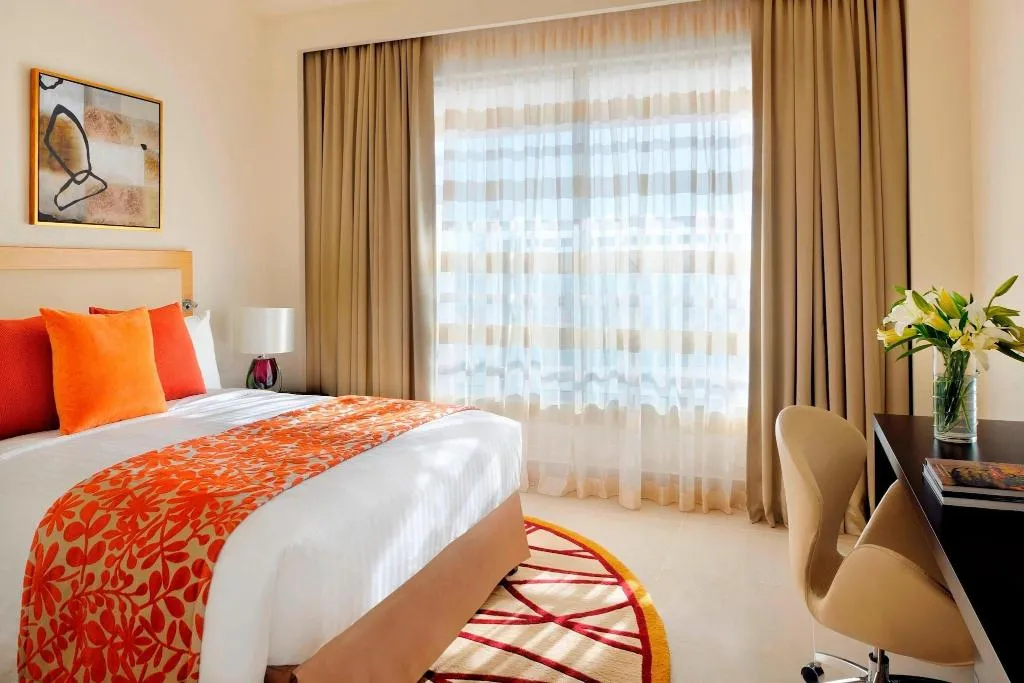 Room, Marriott Executive Apartments Al Jaddaf, Dubai, Dubai