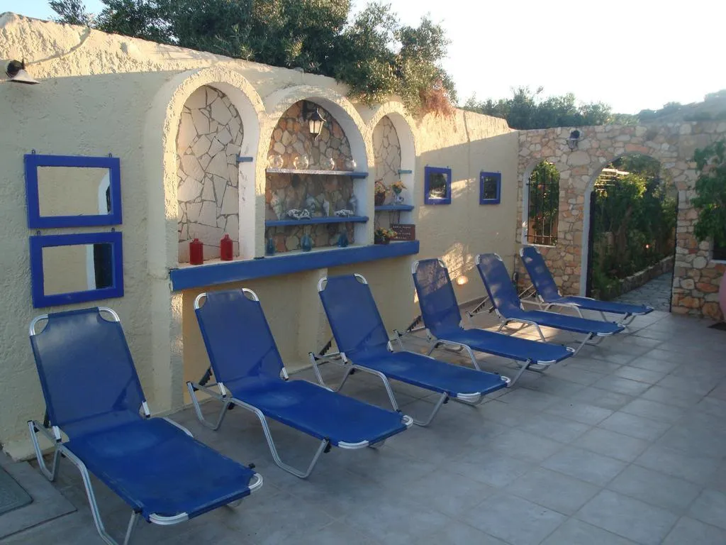 Terrace, Maria Flora Apartments, Crete