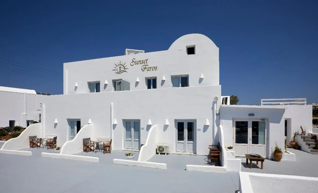 General view, Sunset Faros, Santorini