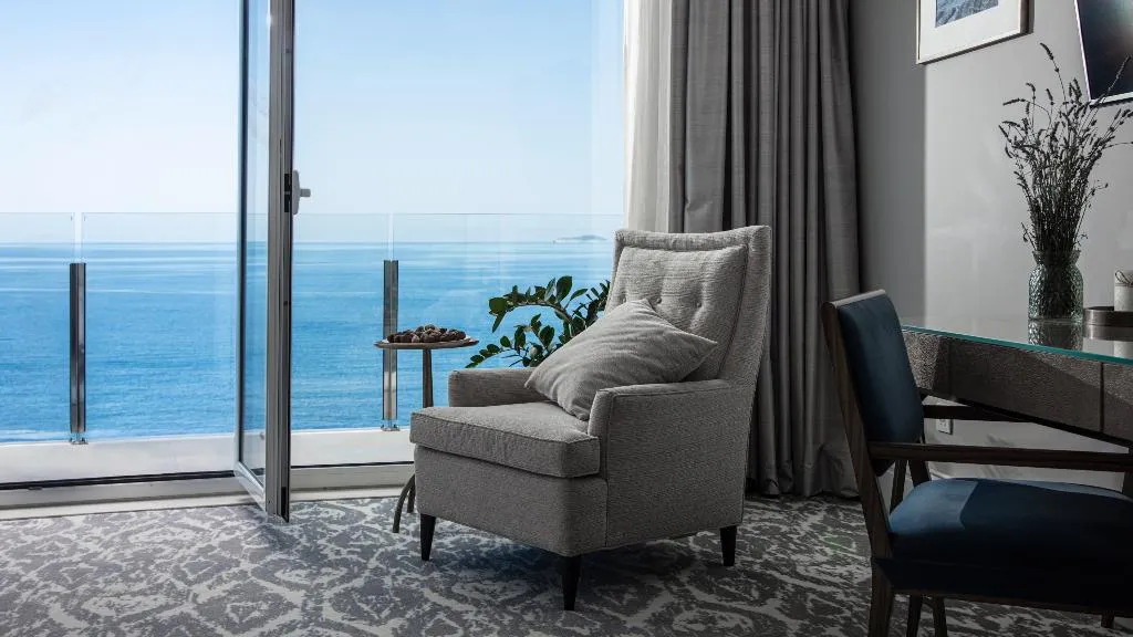 DOUBLE SEA VIEW WITH BALCONY Room, Royal Blue hotel, Dubrovnik