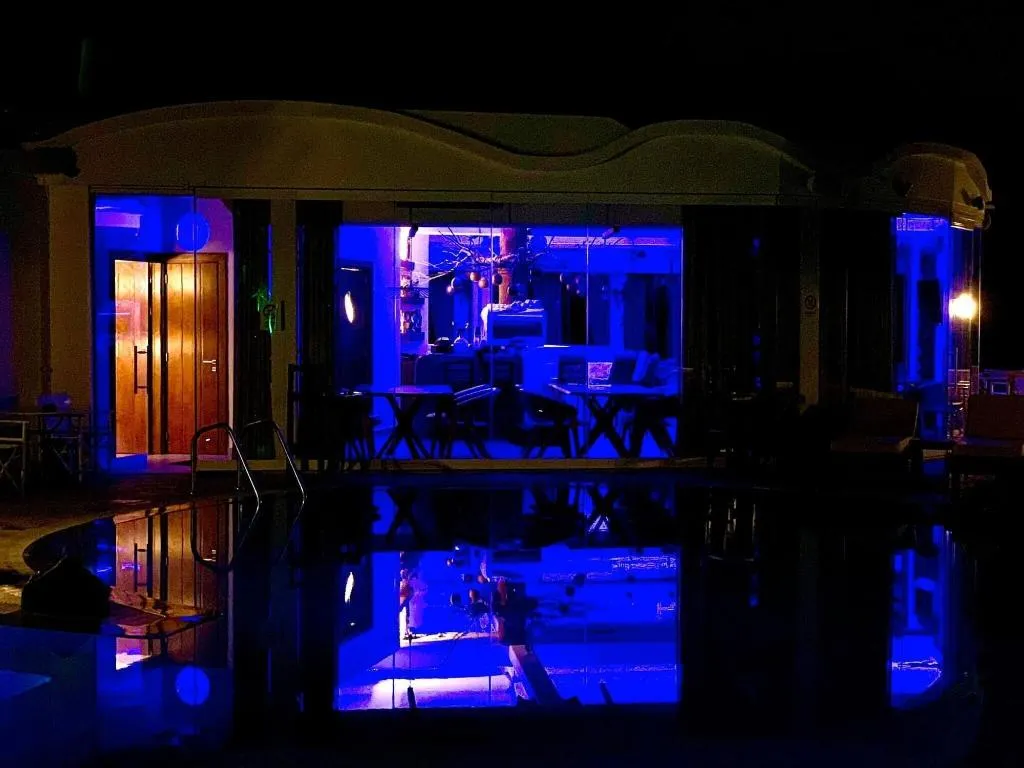 Bar, Villa Manos, Santorini