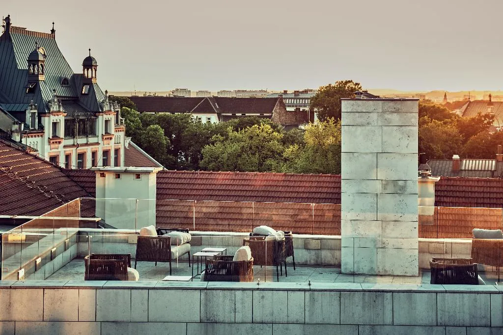 Terrace, Hotel Stary, Krakow