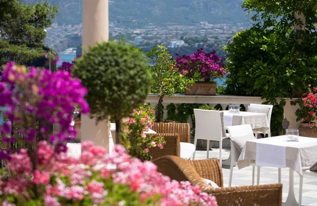 Terrace, Hotel Miramare, Naples