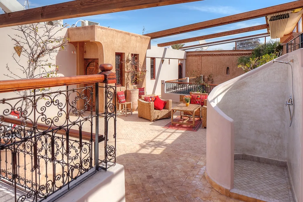 Terrace, Riad Carina, Marrakech