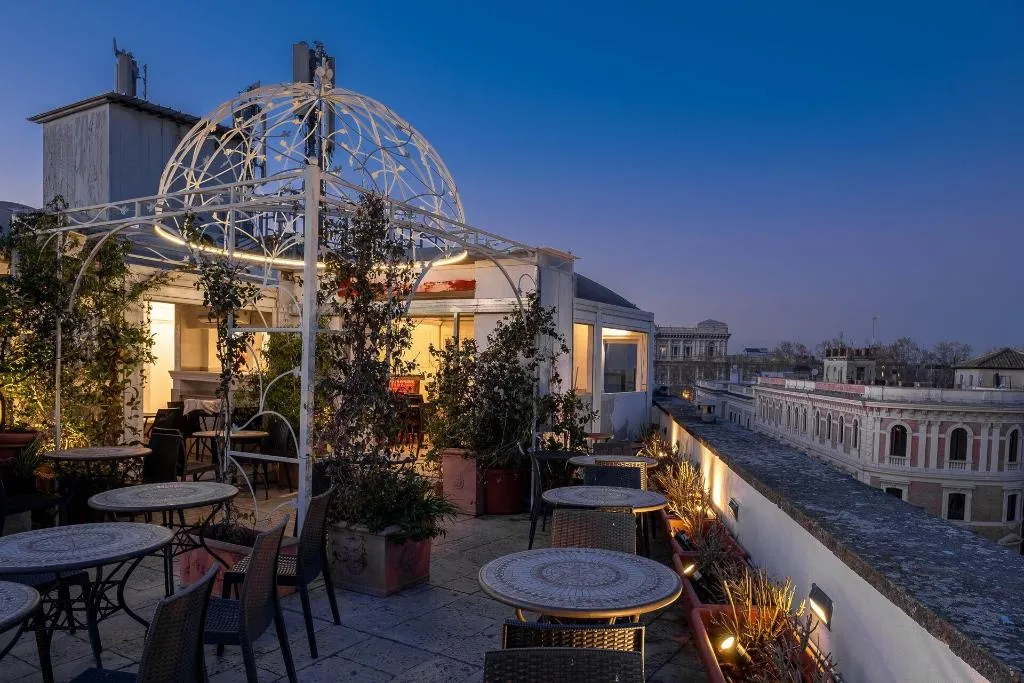 Terrace, Antica Dimora Delle Cinque Lune, Rome