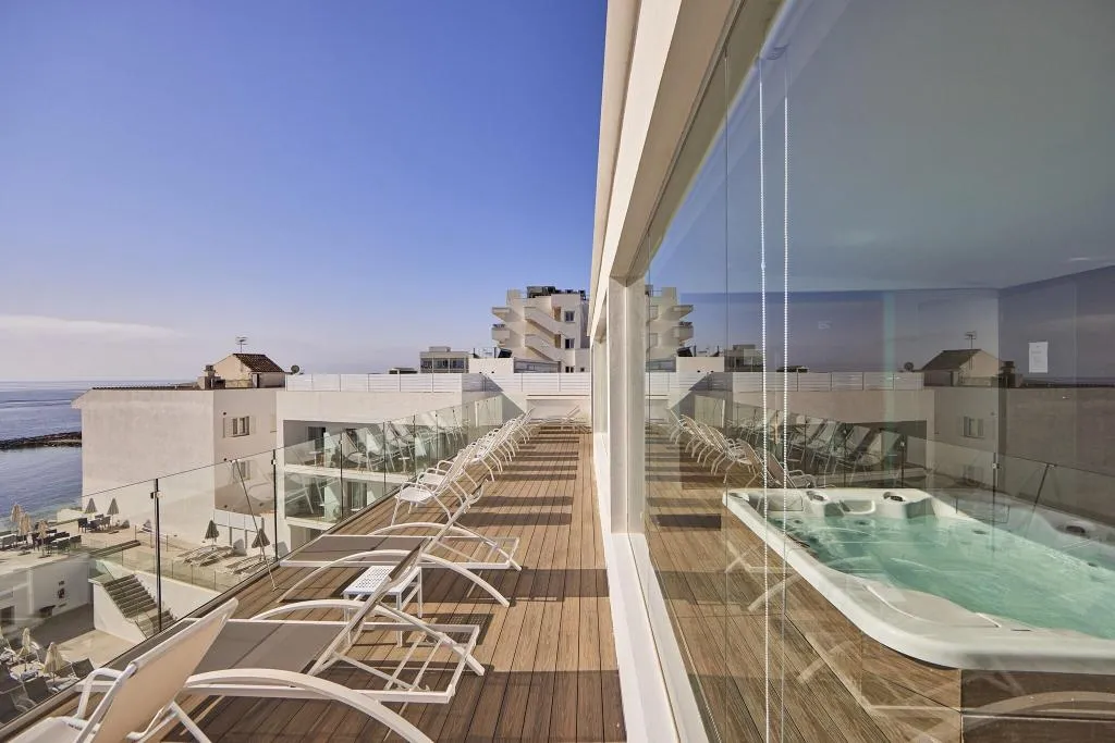 Terrace, Hotel Ilusion Moreyo Adults Only, Majorca