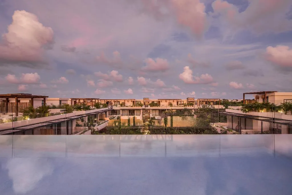 Terrace, Copal Tulum Hotel, Cancun Area