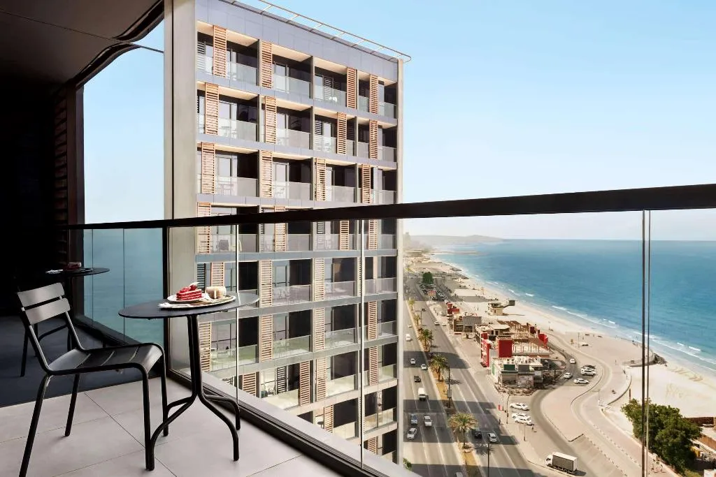 Terrace, Wyndham Garden Ajman Corniche, Dubai