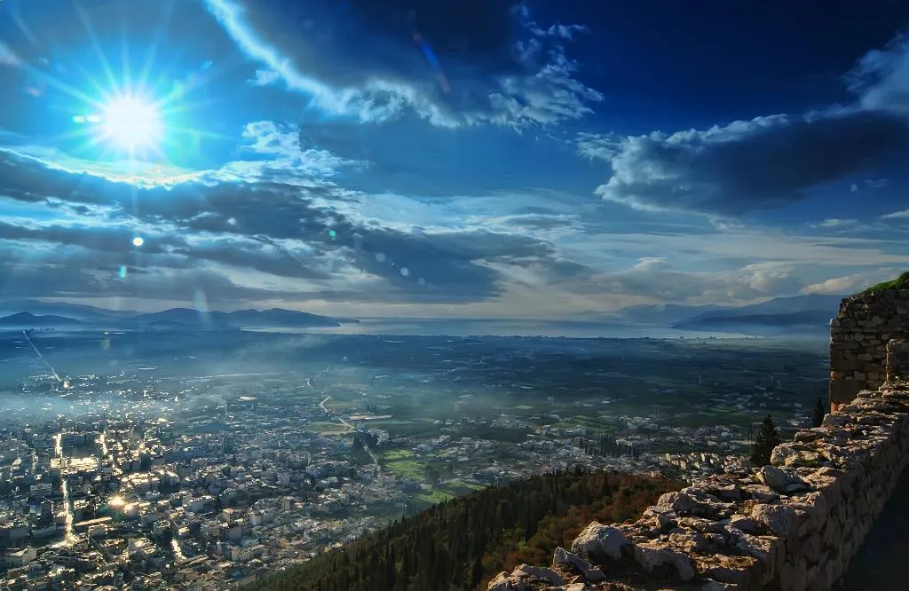 General view, Morfeas, Athens