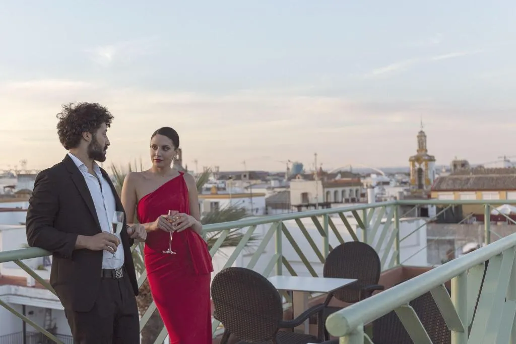 Terrace, Casa Romana Hotel Boutique, Seville