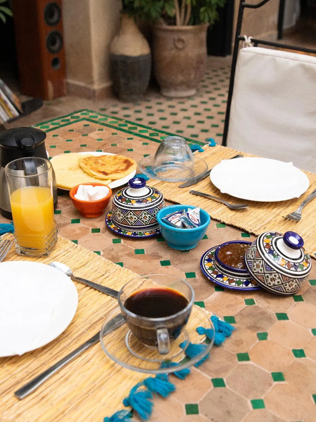 TRIPLE SUPERIOR KING BED Room, Riad Amegrad hotel, Marrakech