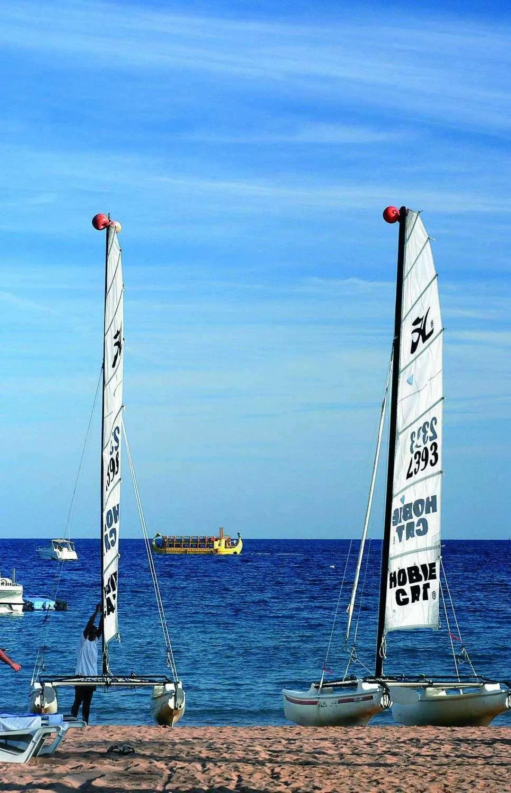 Beach, Maritim Jolie Ville Resort & Casino, Red Sea Riviera