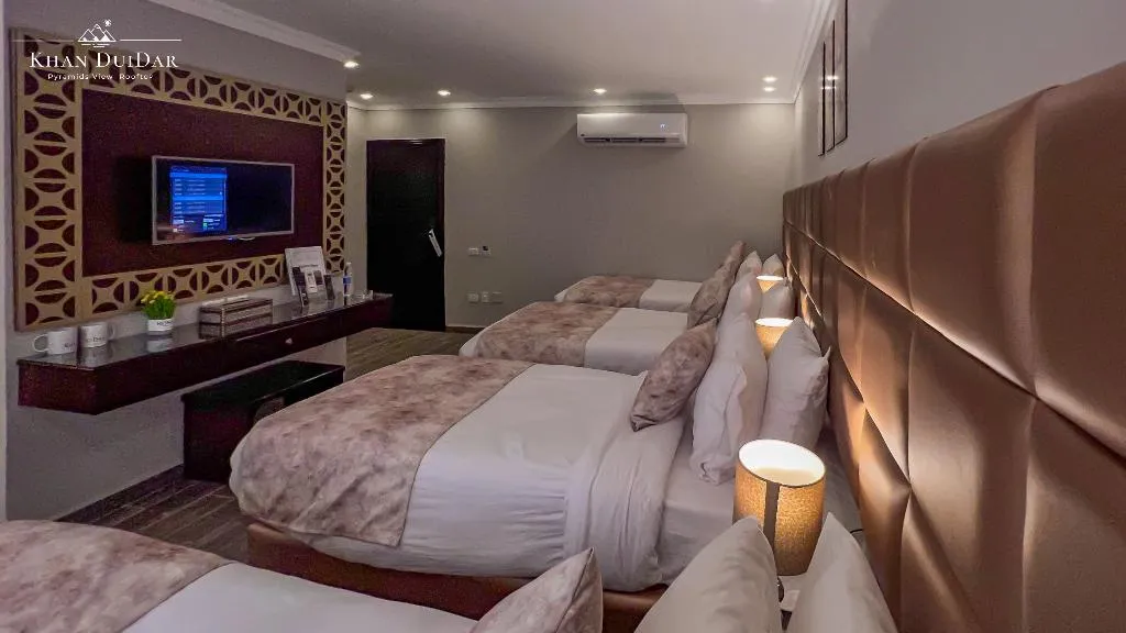 QUADRUPLE ONE BEDROOM ONE BATHROOM Room, Khan Duidar Inn - Pyramids View Rooftop, Cairo