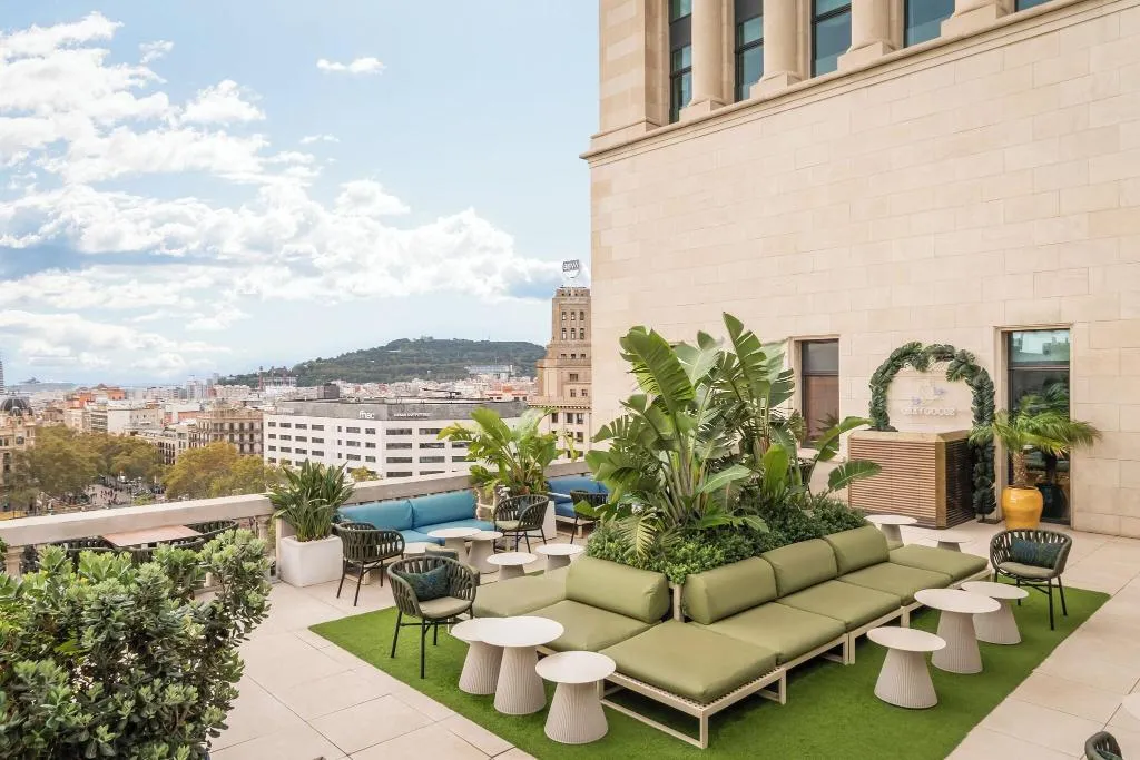 Terrace, 45Times Barcelona Hotel, Barcelona