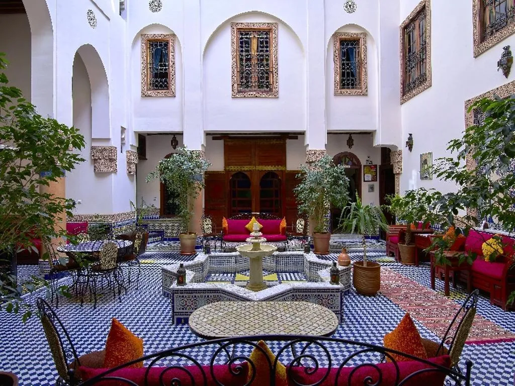 General view, Riad Ahlam, Fez