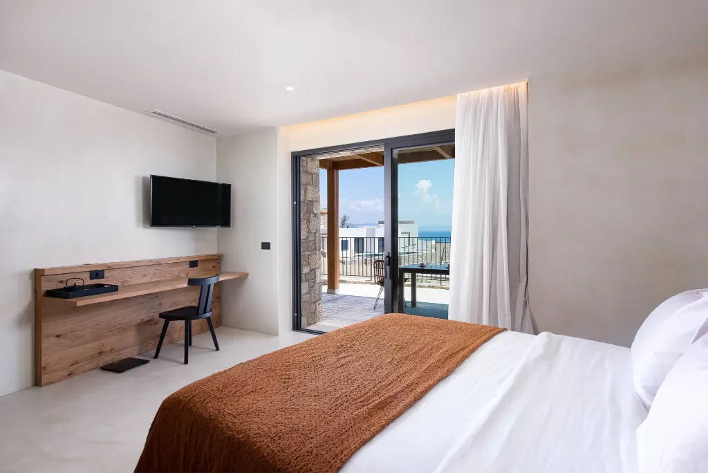 JUNIOR SUITE SEA VIEW Room, KOIA all-suite Wellbeing Resort, Kos