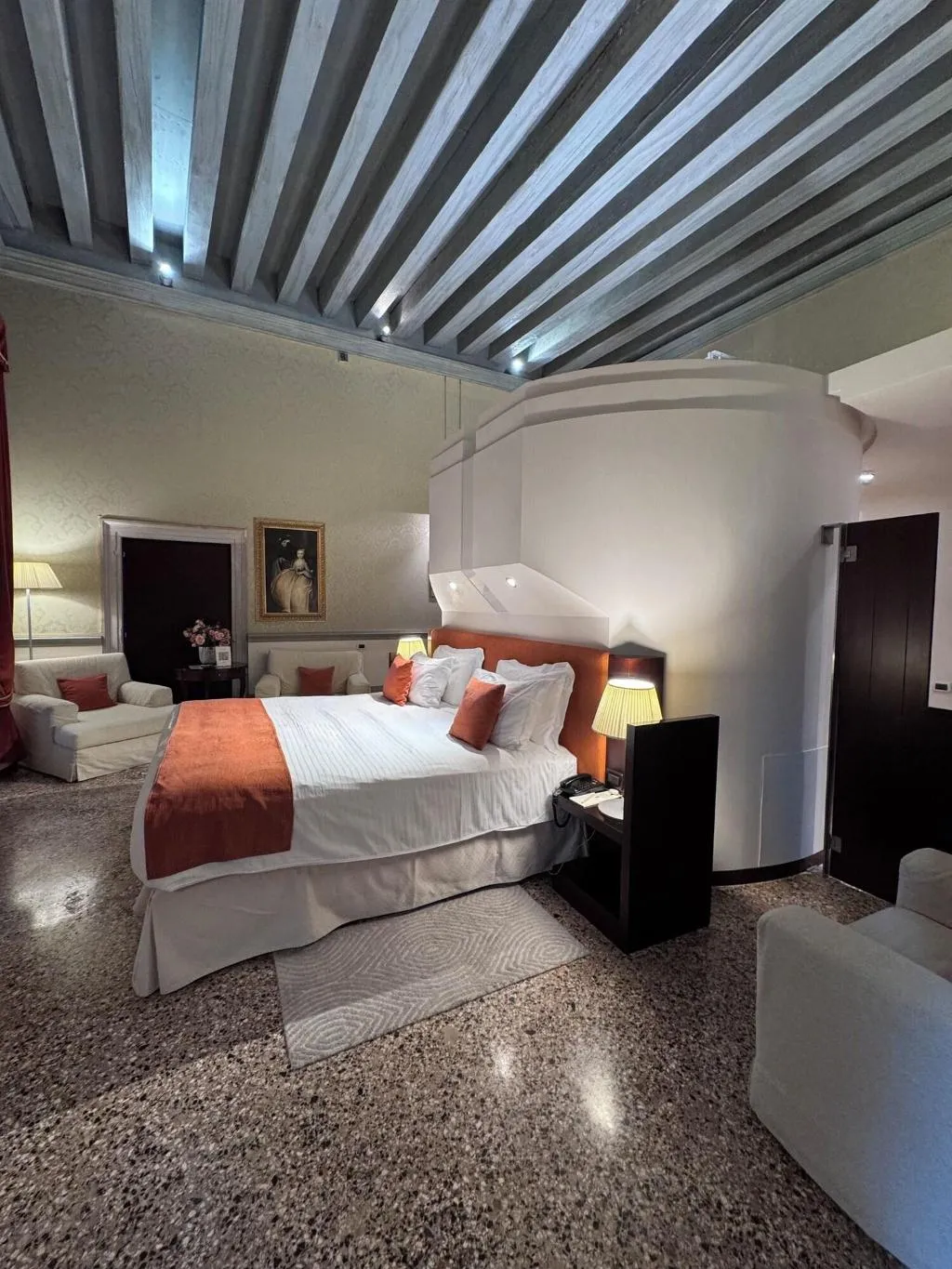 SUITE KING SIZE BED Room, Ruzzini Palace, Venice
