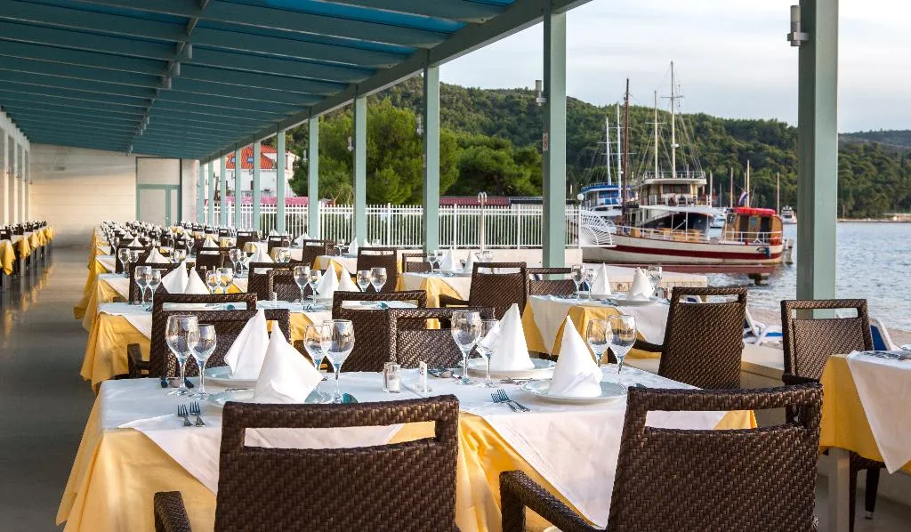 Terrace, Admiral Grand Hotel, Dubrovnik