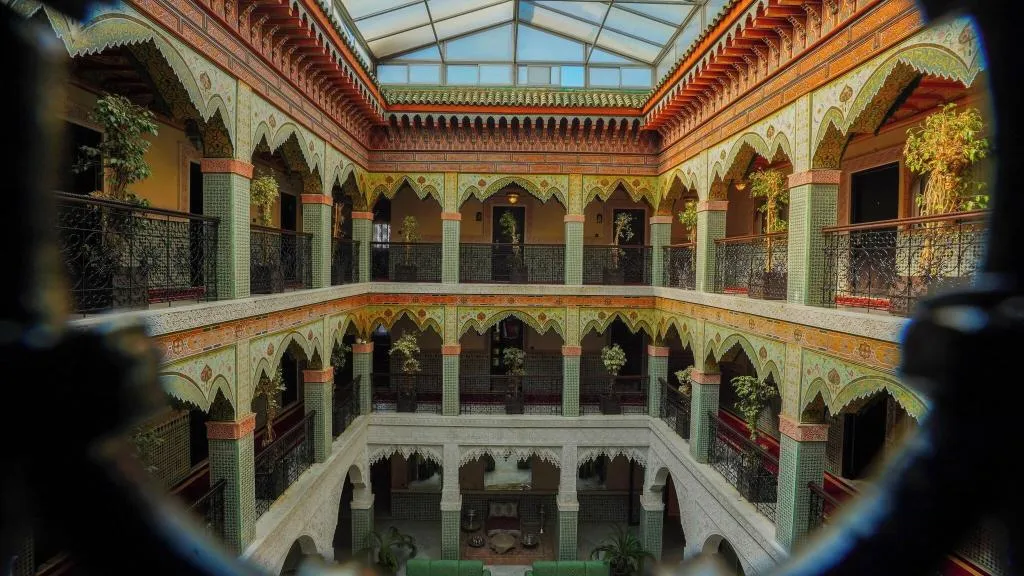 Lobby, Riad Reda, Fez