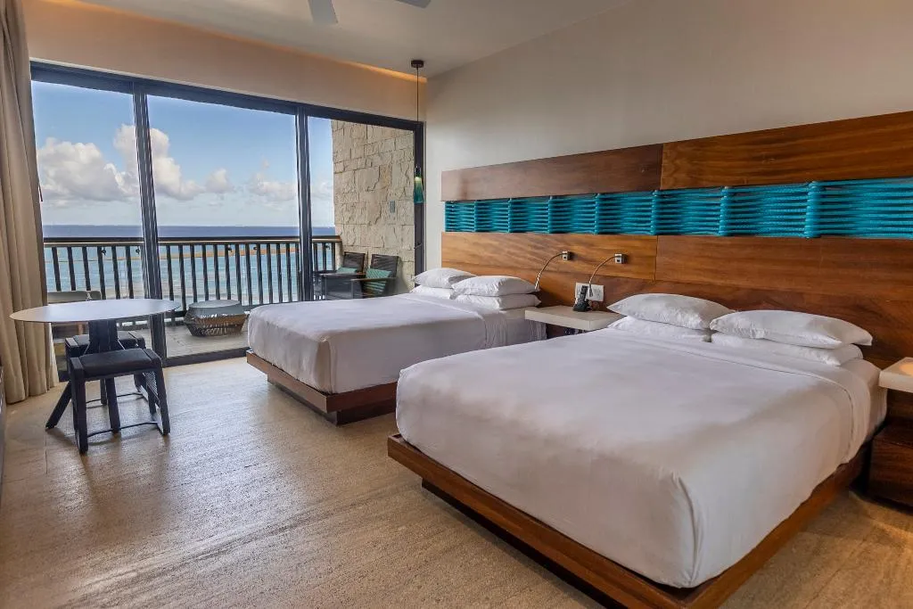 DOUBLE OCEAN FRONT TWO DOUBLE BEDS Room, Devossion by Live Aqua Playa del Carmen AI Only Ad, Playa Del Carmen