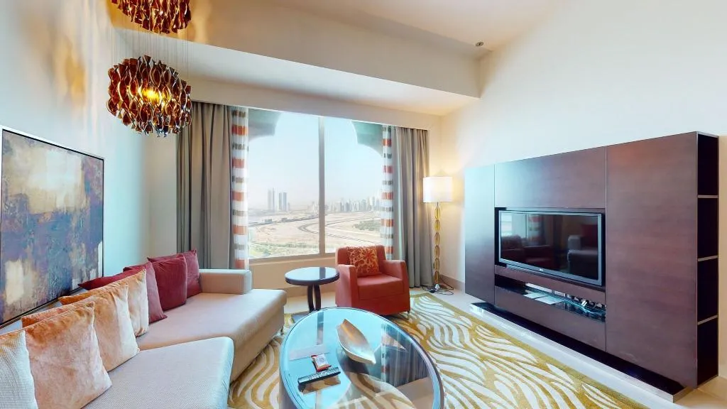 APARTMENT KING BED ONE BEDROOM  Room, Marriott Executive Apartments Al Jaddaf, Dubai, Dubai