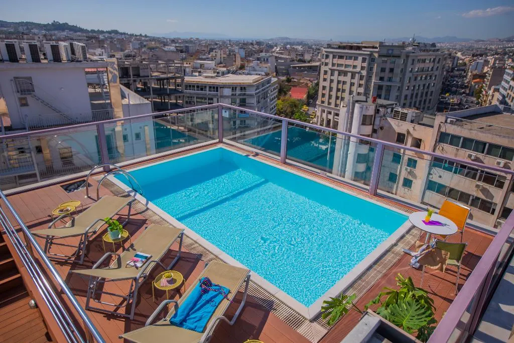 Pool, Novus Hotel, Athens