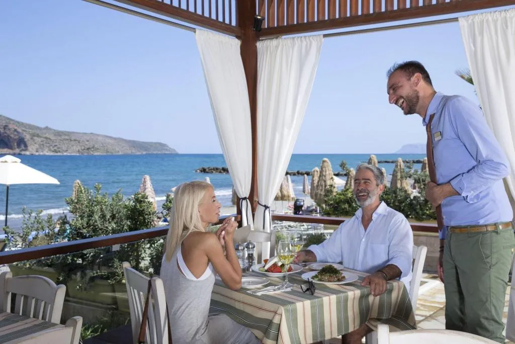 Restaurant, Thalassa Beach Resort, Crete