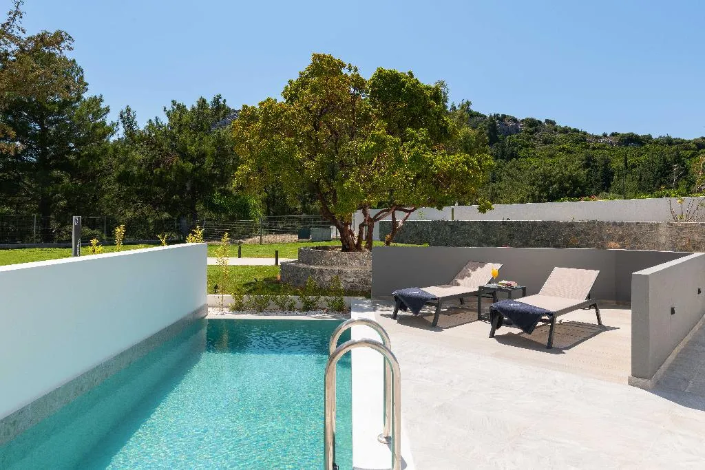 Double or Twin DELUXE WITH PRIVATE POOL Room, Atalanti Boutique Hotel, Rhodes