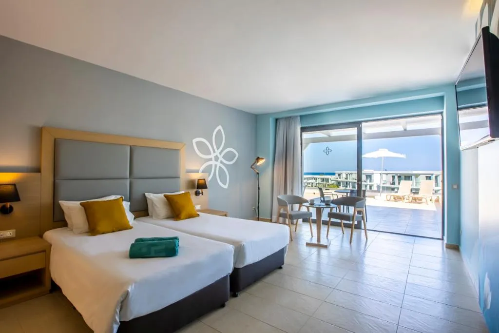 Double or Twin SEA VIEW Room, Asterias Beach Resort, Rhodes