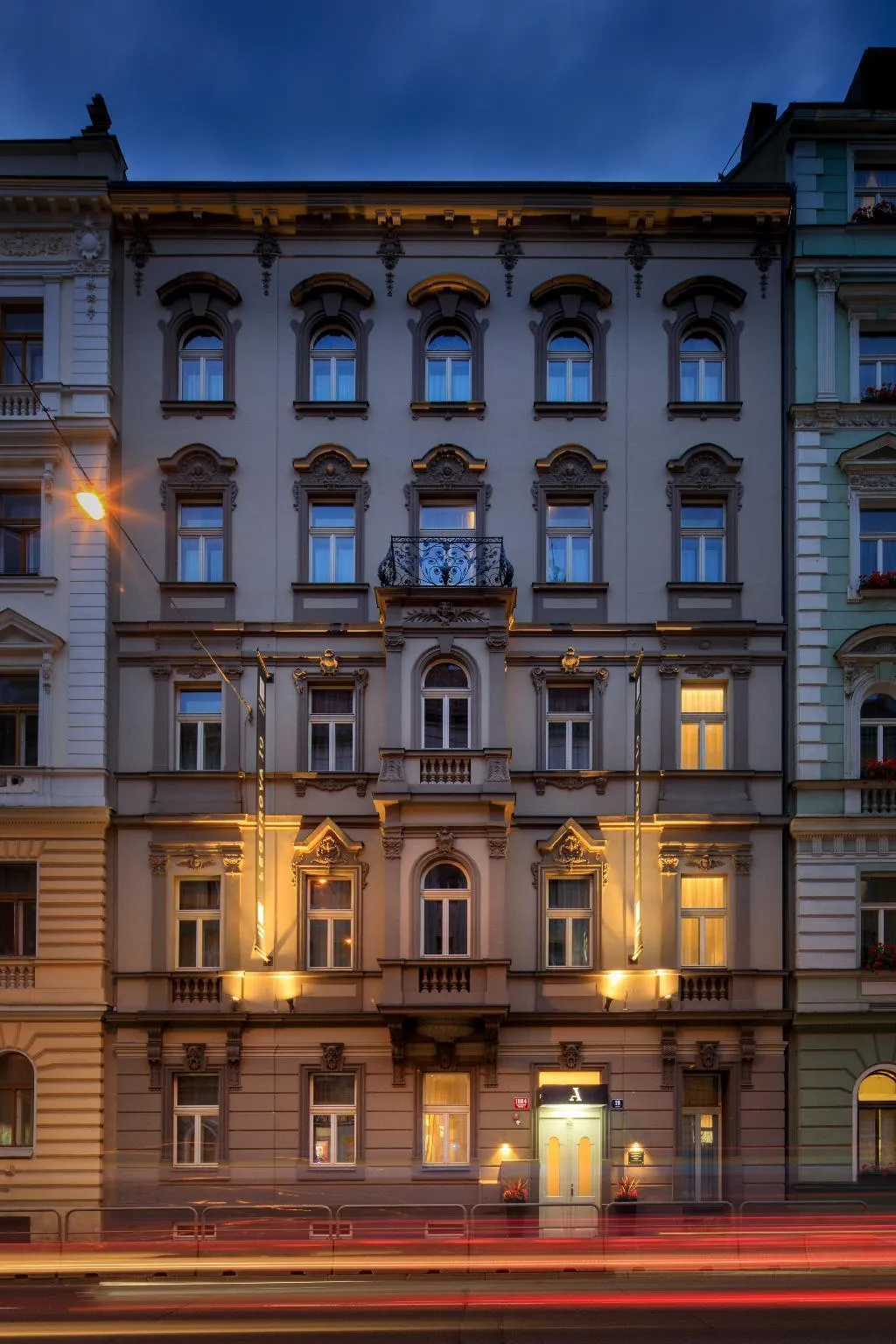 General view, Avenue Legerova 19, Prague