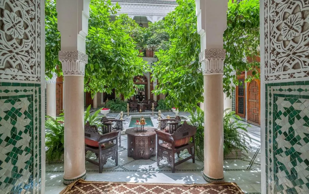 Terrace, Riad Laurence Olivier, Marrakech