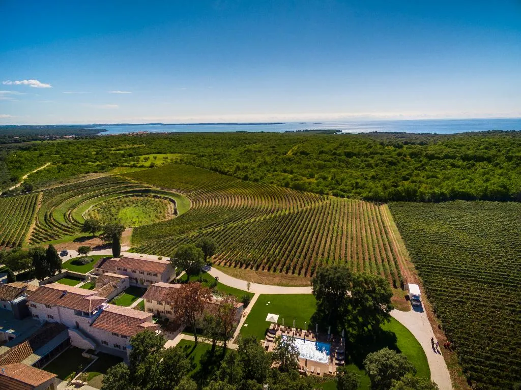 General view, Meneghetti Wine Hotel & Winery, Istria