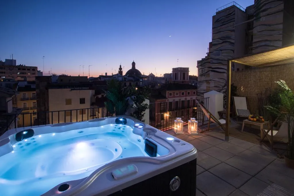 Terrace, Cosy Rooms Bolseria, Valencia