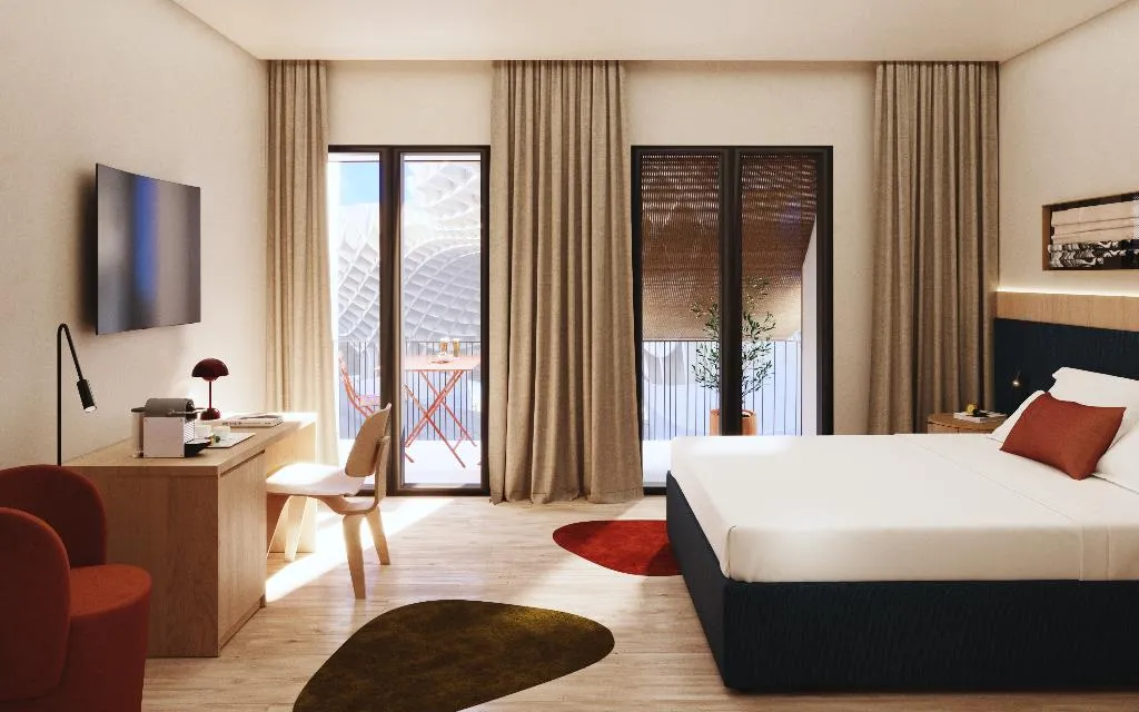 DOUBLE DELUXE WITH BALCONY Room, Ocean Drive Sevilla, Seville