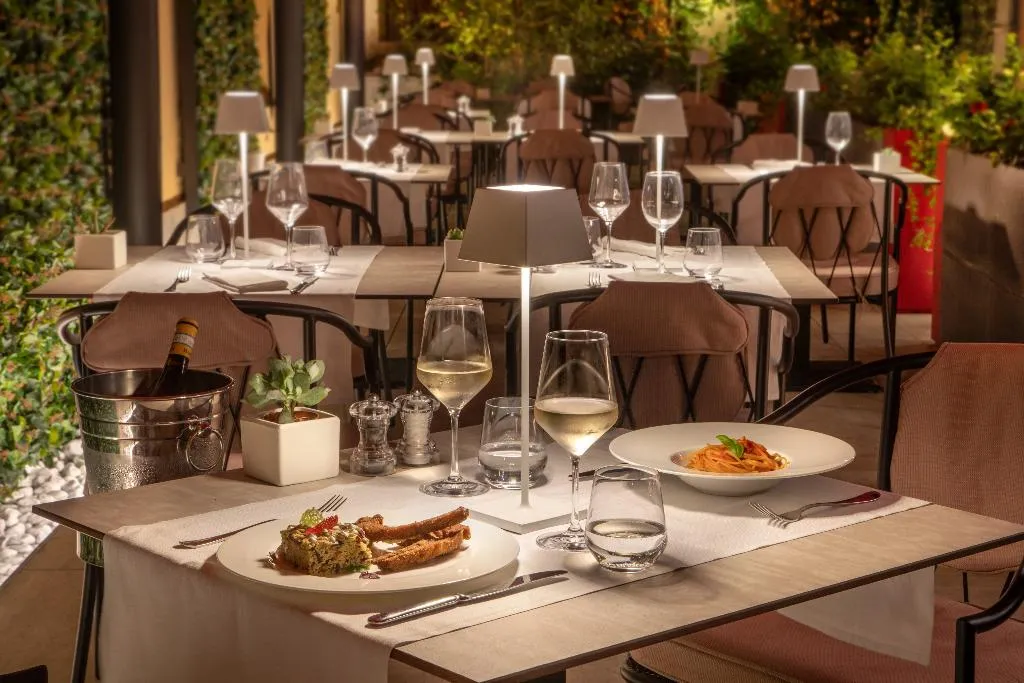 Restaurant, Rose Garden Palace, Rome