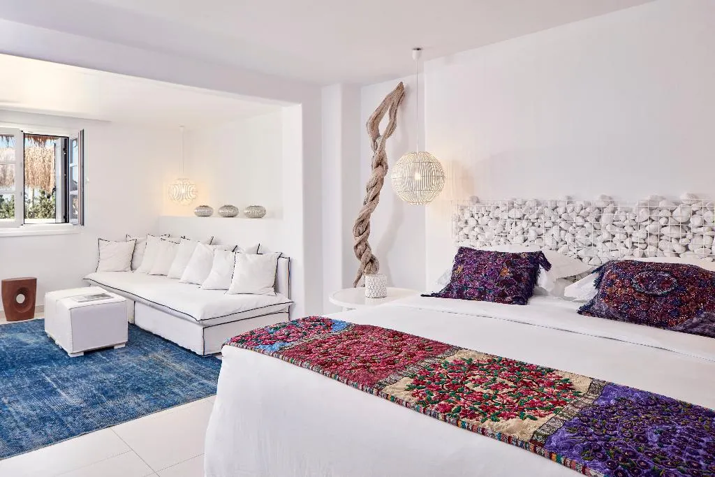 Double or Twin SIDE SEA VIEW Room, Myconian Villa Collection Preferred Hotels, Mykonos