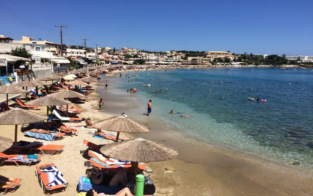 Beach, Renia hotel, Crete