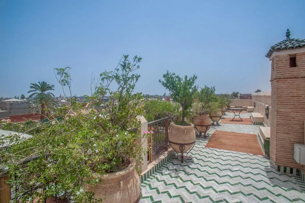 Terrace, Riad Laurence Olivier, Marrakech