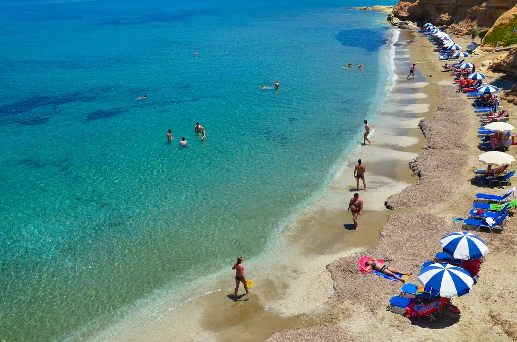 Beach, Sergios Hotel, Crete