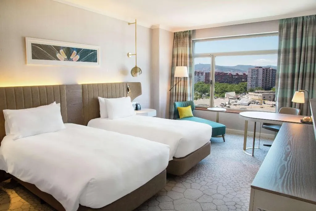 TWIN GUEST ROOM Room, Hilton Diagonal Mar Barcelona, Barcelona